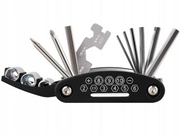 Fahrrad Werkzeug 16in1 Multitool Inbusschlüssel Werkzeugset Reparatur Unterwegs
