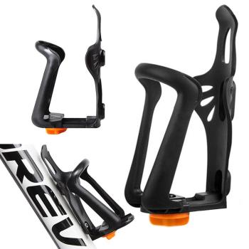 Fahrrad Getränkehalter Verstellbar Flaschenhalter Trinkflaschenhalter Schwarz