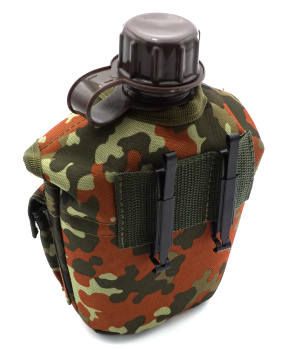 Preview: US Feldflasche BW Trinkflasche Army Bundeswehr Outdoor Trekking