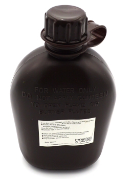 Preview: US Feldflasche Army Trinkflasche Militär Camping Outdoor Survival Nierenbecher