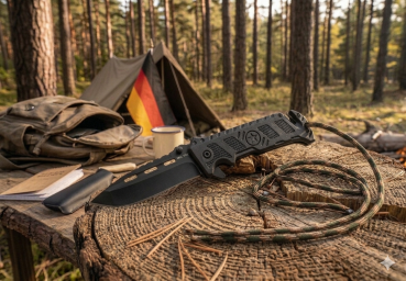 Rettungs- 3 in 1 Notfall Einhand Messer+Glasbrecher+Gutschneider 3CR13