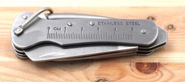 Seglermesser mit Marlspieker Edelstahl Taschenmesser Boots Messer 16cm