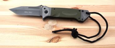 Taschenmesser DA35 Oliv Klappmesser Micarta Griff Outdoor Camping Messer