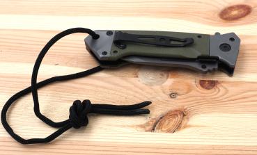 Taschenmesser DA35 Oliv Klappmesser Micarta Griff Outdoor Camping Messer
