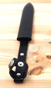 Fahrtenmesser 27cm Jagdmesser Outdoor Messer mit Metallscheide Bushcraft