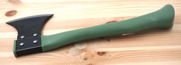 Campingbeil Axt Outdoor Beil Holz Hacken Garten 29cm Mil-Tec Oliv Grün robust