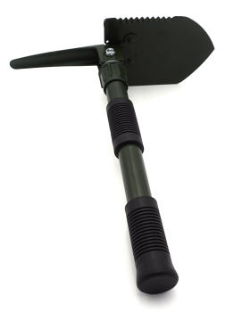 Klappspaten Mini mit Tasche Hacke+Säge BW Spaten Feldspaten Outdoor