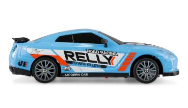 Preview: Amewi Drift Sport Car 4WD 1:24 RTR blau RC Spielzeug RC Auto