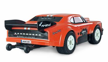 Amewi DR1.6 Drag Racer brushed 4WD 1:16 RTR orange RC Spielzeug RC Auto