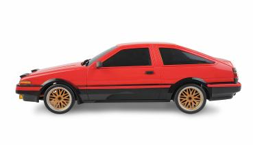 Preview: Amewi AE86 Sprinter Trueno Scale Drift Racing Car 1:18 RTR rot Spielzeug RC Auto