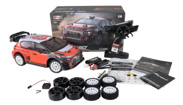Preview: Amewi Hyper Go Citroen C3 WRC Rallye/Drift 4WD 1:14 RTR RC Spielzeug RC Auto