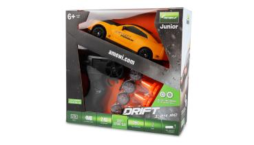 Preview: Amewi Drift Sport Car 4WD 1:24 RTR gelb RC Spielzeug RC Auto