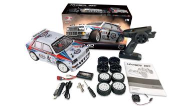 Preview: Amewi Hyper Go Lancia Delta HF Integrale Rallye/Drift 4WD 1:14 RTR RC Spielzeug RC Auto