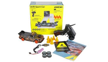 Preview: Amewi Drift Sport Car Mini-Breaker 4WD 1:24 RTR orange RC Spielzeug RC Auto
