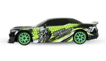 Preview: Amewi Drift Sport Muscle Car 4WD 1:24 RTR grün RC Spielzeug RC Auto
