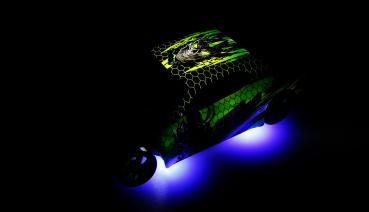 Amewi Drift Sport Muscle Car 4WD 1:24 RTR grün RC Spielzeug RC Auto