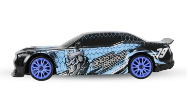 Preview: Amewi Drift Sport Muscle Car 4WD 1:24 RTR blau RC Spielzeug RC Auto