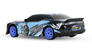 Preview: Amewi Drift Sport Muscle Car 4WD 1:24 RTR blau RC Spielzeug RC Auto