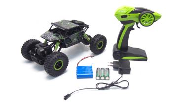 Amewi Conqueror "Green" Rock Crawler 4WD 1:18 RTR RC Spielzeug RC Auto