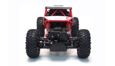 Preview: Amewi Conqueror "White-Red" Rock Crawler 4WD 1:18 RTR RC Spielzeug RC Auto