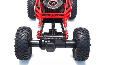 Amewi Conqueror "White-Red" Rock Crawler 4WD 1:18 RTR RC Spielzeug RC Auto