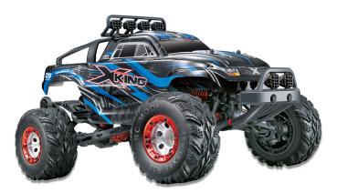Amewi X-King PRO Monstertruck brushless 4WD 1:12 RTR RC Spielzeug RC Auto