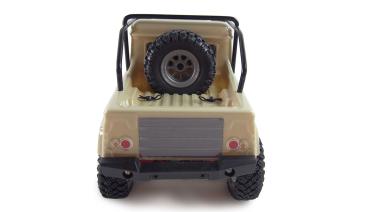 Preview: Amewi AMXRock Crawler AM24 4WD 1:24 RTR, Senffarben RC Spielzeug RC Auto