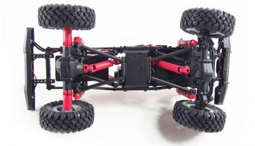 Amewi AMXRock Crawler AM24 4WD 1:24 RTR, Senffarben RC Spielzeug RC Auto