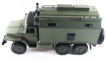 Preview: Amewi Ural B36 Militär Lkw 6WD 1:16 RTR grün RC Spielzeug RC Auto