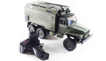Amewi Ural B36 Militär Lkw 6WD 1:16 RTR grün RC Spielzeug RC Auto