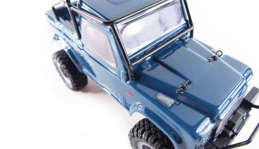 Preview: Amewi AMXRock Crawler AM24 4WD 1:24 RTR blau RC Spielzeug RC Auto