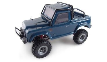 Amewi AMXRock Crawler AM24 4WD 1:24 RTR blau RC Spielzeug RC Auto
