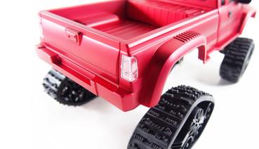 Preview: Amewi Pick-up Truck FPV mit Rädern & Ketten 4WD 1:16 RTR rot RC Spielzeug RC Auto
