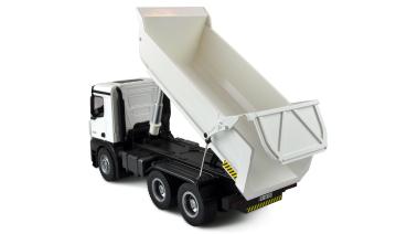 Preview: Amewi Mercedes-Benz Arocs Lkw Kipper PRO Metall V2 RTR weiß RC Spielzeug RC Auto