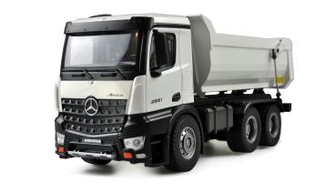 Amewi Mercedes-Benz Arocs Lkw Kipper PRO Metall V2 RTR weiß RC Spielzeug RC Auto