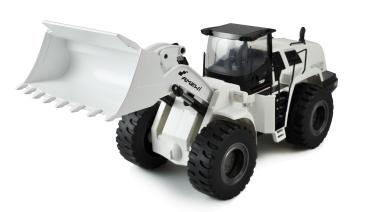 Amewi Radlader G484E AE Teilmetall Licht & Sound 10-Kanal 1:14 RTR weiß RC Auto