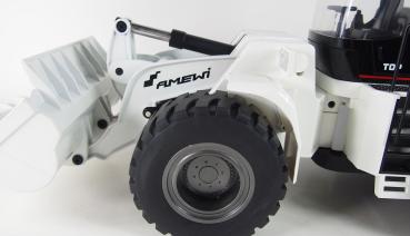 Amewi Radlader G484E AE Teilmetall Licht & Sound 10-Kanal 1:14 RTR weiß RC Auto