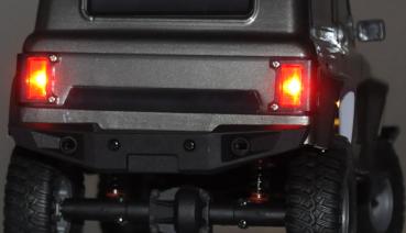 Preview: Amewi AMXRock AM18 Scale Crawler Geländewagen 1:18 RTR grau RC Spielzeug RC Auto