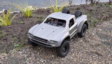Amewi Short Course Truck SC12 brushed 1:12 RTR silber RC Spielzeug RC Auto