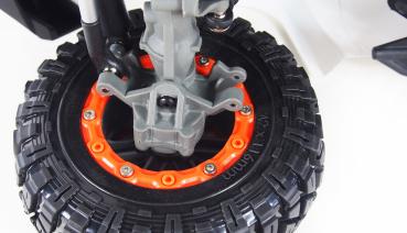 Amewi AMXRock RCX10B Scale Crawler Pick-up 1:10 RTR weiß RC Spielzeug RC Auto