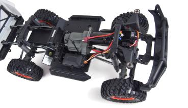 Preview: Amewi AMXRock RCX10B Scale Crawler Pick-Up 1:10 RTR grau RC Spielzeug RC Auto