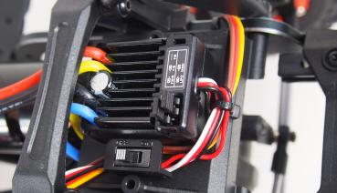 Amewi AMXRock RCX10B Scale Crawler Pick-Up 1:10 RTR grau RC Spielzeug RC Auto