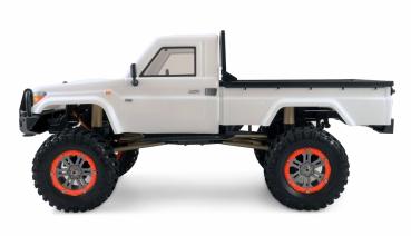 Preview: Amewi AMXRock RCX10P Scale Crawler Pick-up 1:10 RTR weiß RC Spielzeug RC Auto