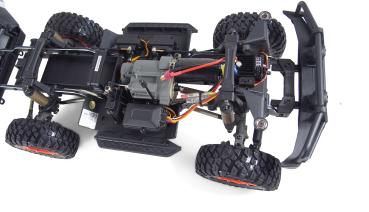 Preview: Amewi AMXRock RCX10P Scale Crawler Pick-up 1:10 RTR grau RC Spielzeug RC Auto