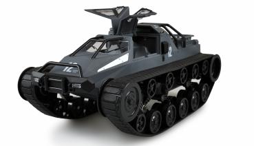 Preview: Amewi Ketten-Drift-Fahrzeug 1:12 RTR grau/blau RC Spielzeug RC Auto