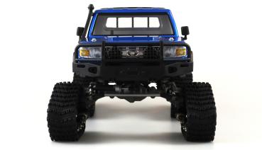 Preview: Amewi AMXRock RCX10TB Scale Crawler Pick-up 1:10 RTR blau RC Spielzeug RC Auto