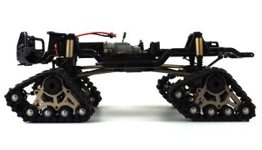 Amewi AMXRock RCX10TP Scale Crawler Pick-up 1:10 RTR grau RC Spielzeug RC Auto