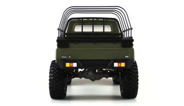 Preview: Amewi AMXRock RCX10PS Scale Crawler Pick-up 1:10 RTR mattgrün RC Auto Spielzeug