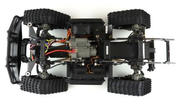 Amewi AMXRock RCX10PTS Scale Crawler Pick-up 1:10 RTR mattgrün RC Auto Modell