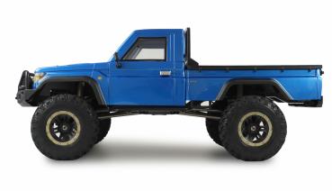 Preview: Amewi AMXRock RCX8P Scale Crawler Pick-up 1:8 RTR blau RC Spielzeug RC Auto
